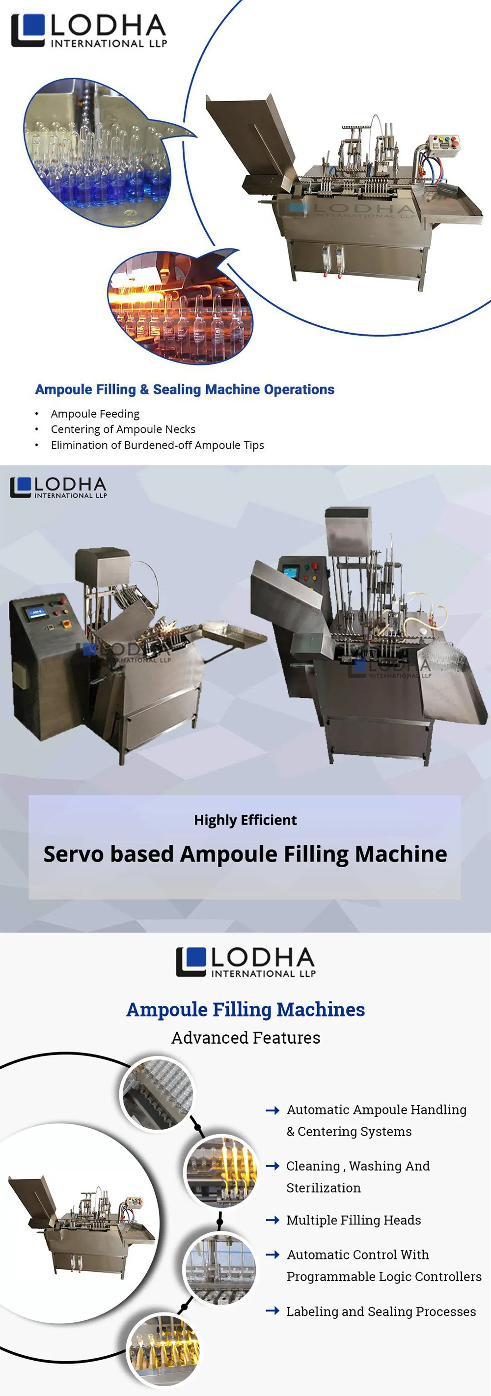 Ampoule Filling Machine - Highly Demanded in African and Asia Market