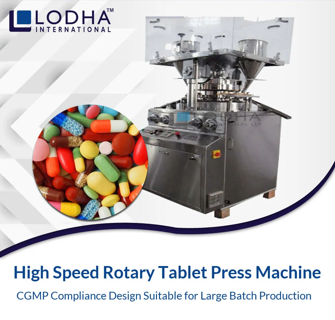 High Speed Rotary Tablet Press Machine