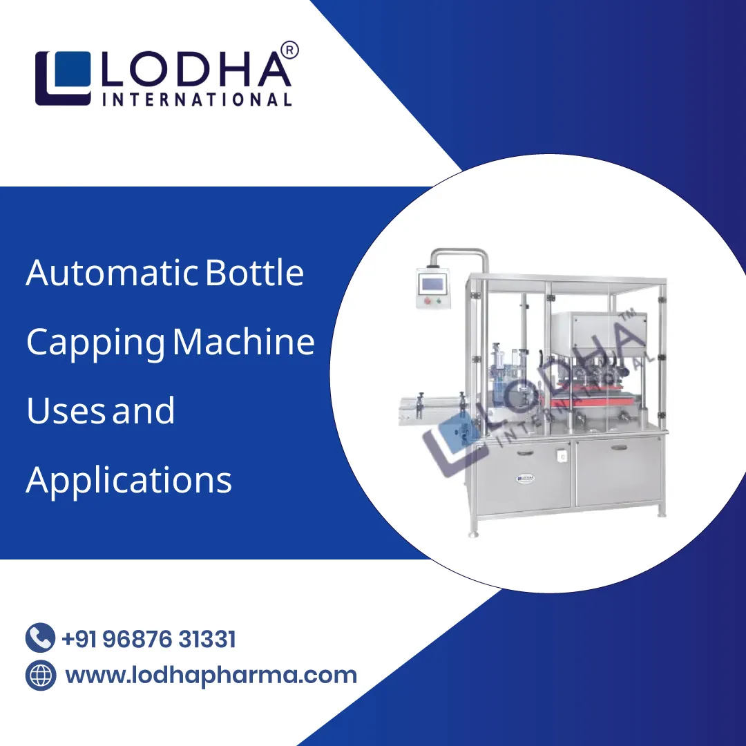 Automatic Bottle Capping Machine Uses and Applications