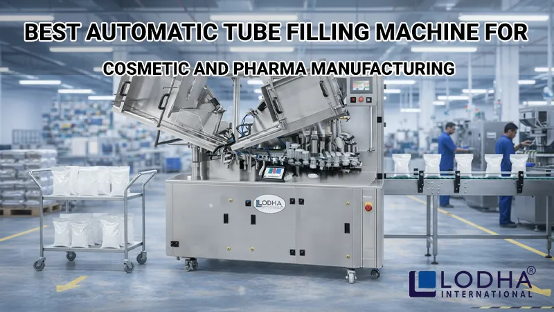 Best Automatic Tube Filling Machine for Cosmetic and Pharma Manufacturing
