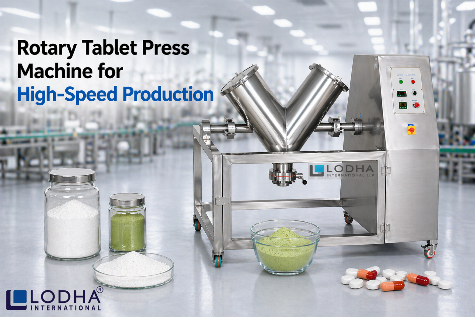 Rotary Tablet Press Machine for High-Speed Production
