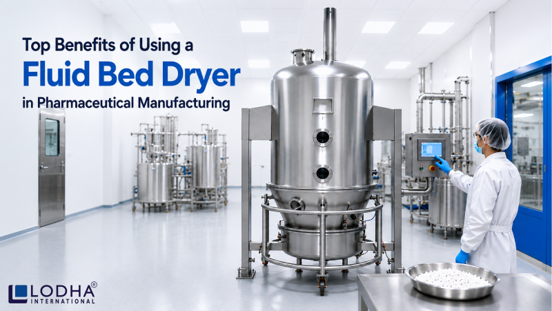 Top Benefits of Using a Fluid Bed Dryer in Pharmaceutical Manufacturing