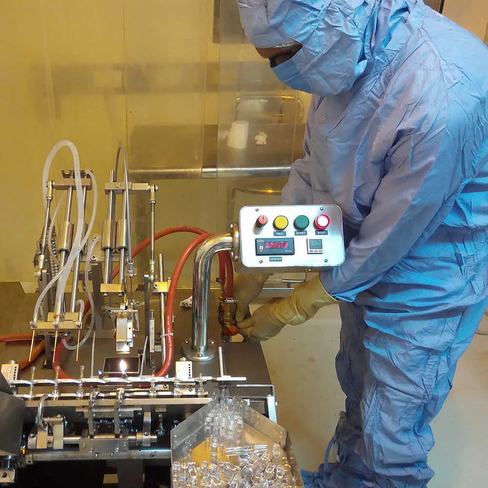 Ampoule Filling & Sealing Machine