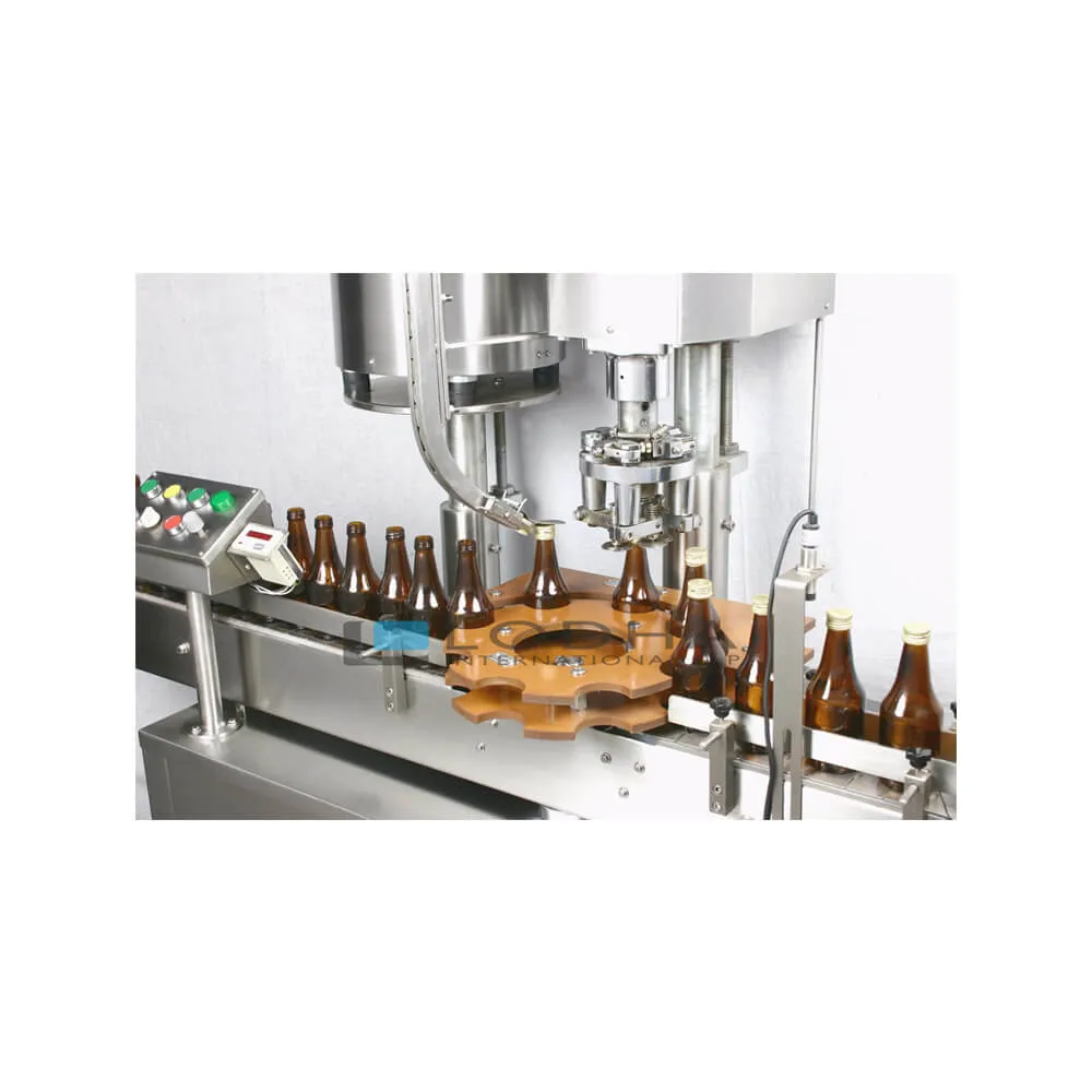 Automatic Single Head Bottle Screw Capping Machine