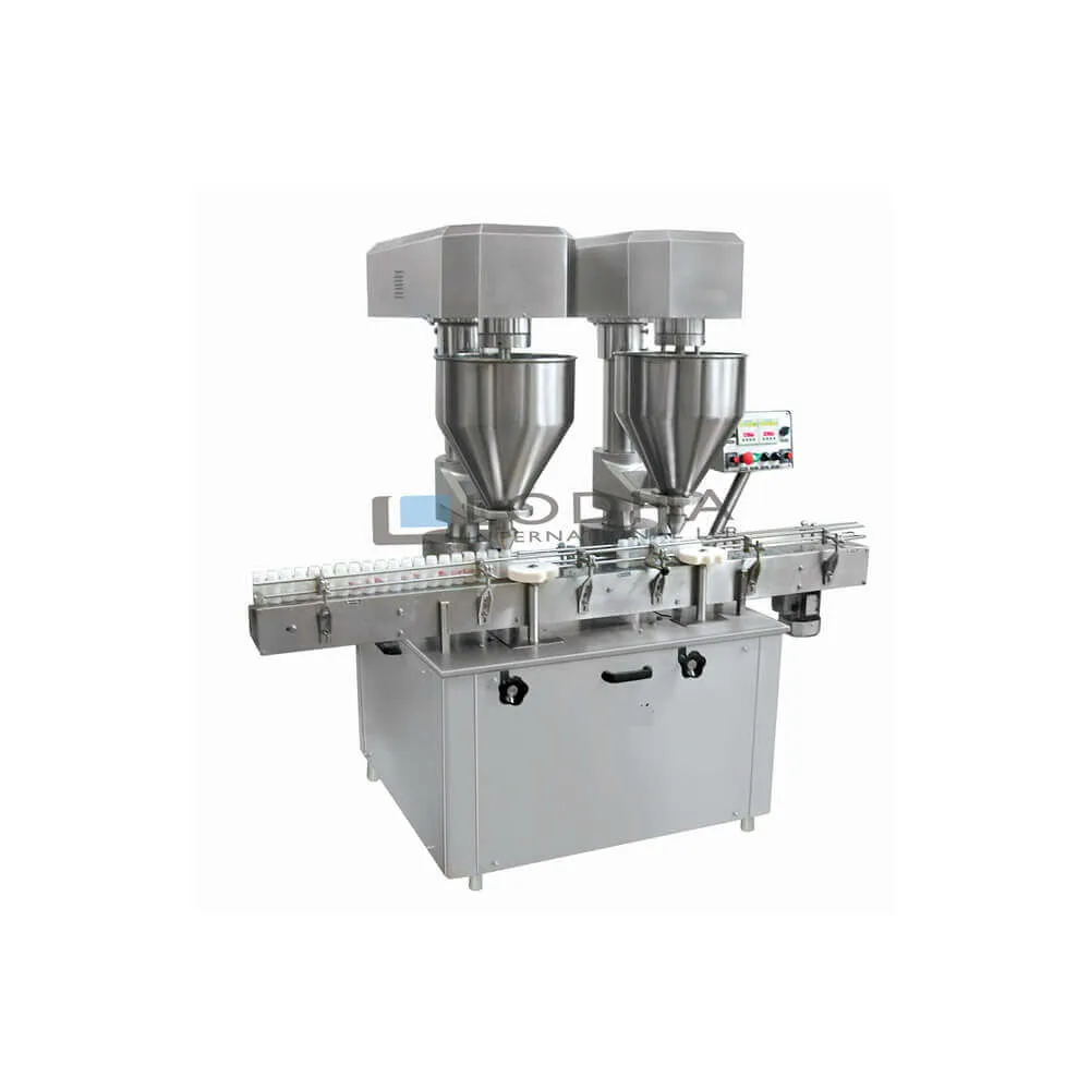 Double Head Auger Powder Filling Machine