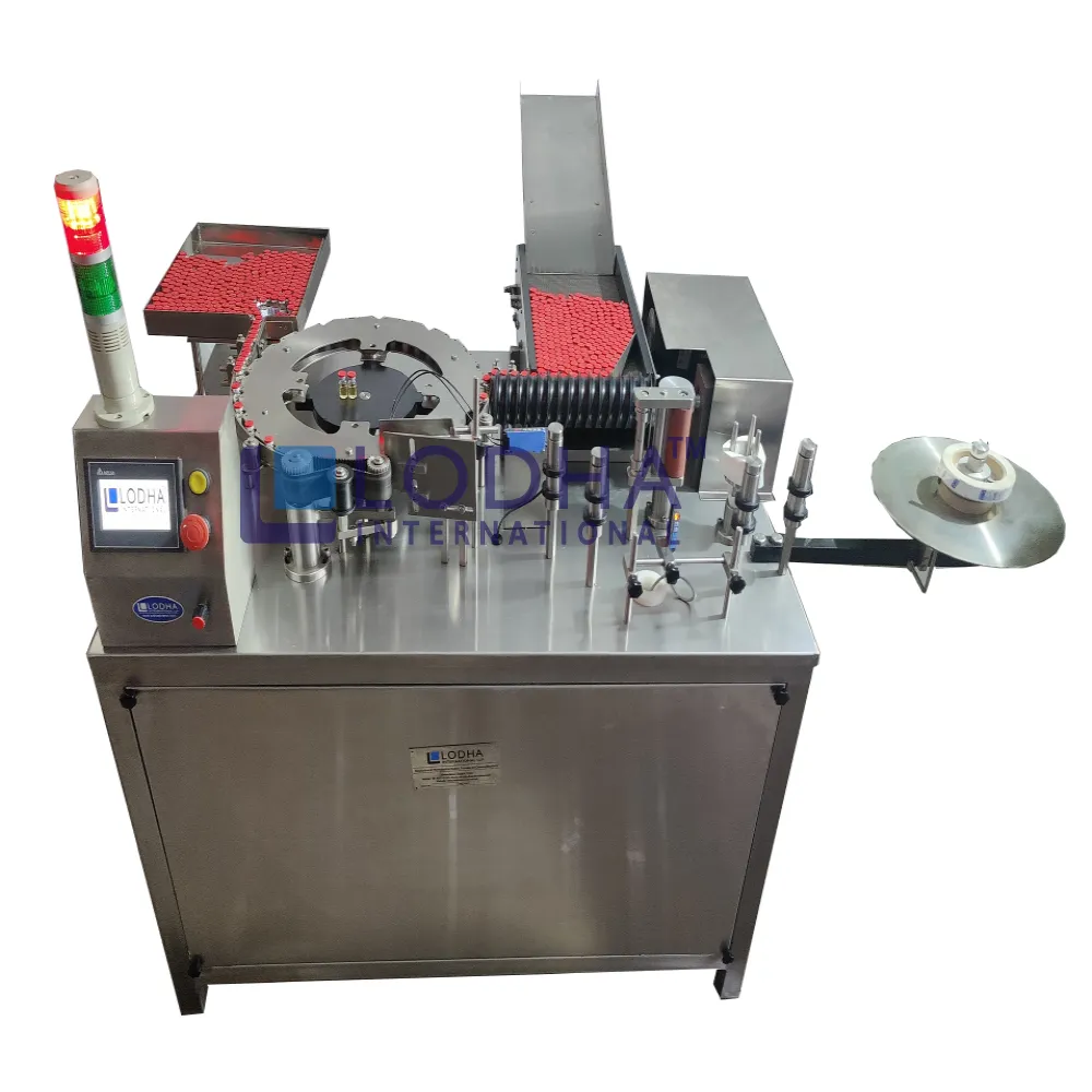 Automatic Ampoule Sticker Labelling Machine